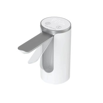 LED Display Electric Water Bottle Pump – Portable Foldable USB Rechargeable Dispenser (1200 mAh)