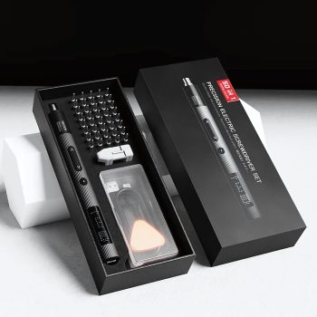 50-in-1 Electric Precision Screwdriver Set – Cordless Type-C Rechargeable Tool Kit with LED Light, Magnetic Bits, Torque Display – for Phone, Laptop & DIY Repairs