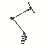 Adjustable Dual-Arm Tablet Stand – Flexible Gooseneck Mount for iPad, Samsung Tab, Kindle & More (4.5"–13")